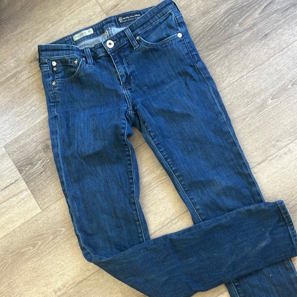AG Adriano Goldschmied The Legging Super Skinny Ankle Jeans Size 27R